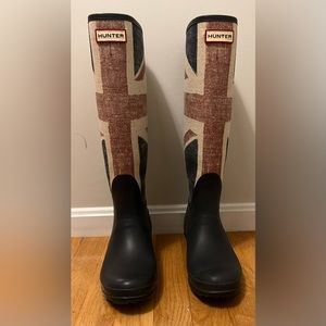 Hunter Union Jack Rain boots